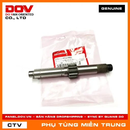 TRỤC SƠ CẤP HỘP SỐ (13 RĂNG) HONDA CHÍNH HÃNG (MÃ: 23211K03M60) — 23211K03M60