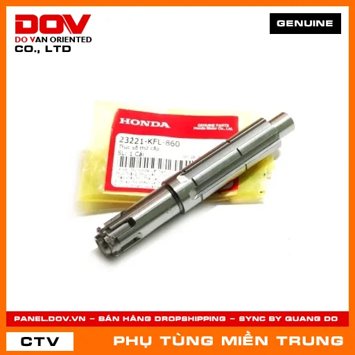 TRỤC SỐ THỨ CẤP HONDA CHÍNH HÃNG (MÃ: 23221KFL860) — 23221KFL860