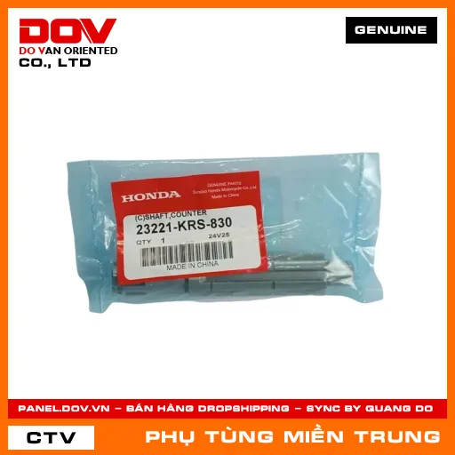 TRỤC SỐ THỨ CẤP HONDA CHÍNH HÃNG (MÃ: 23221KRS830) — 23221KRS830