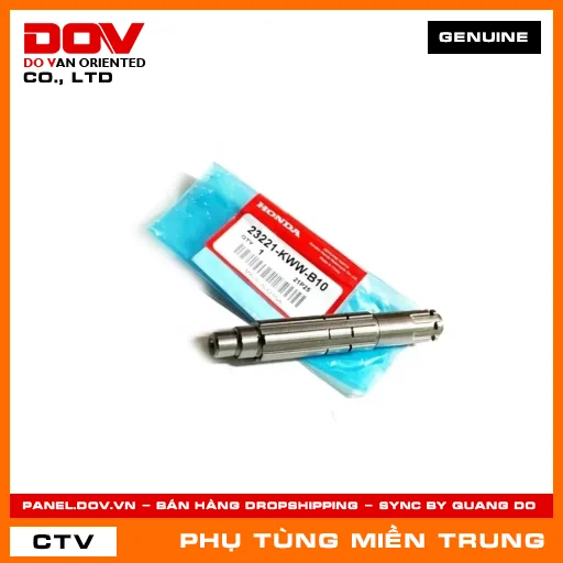 TRỤC SỐ THỨ CẤP HONDA CHÍNH HÃNG (MÃ: 23221KWWB10) — 23221KWWB10