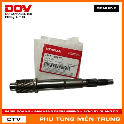 TRỤC SƠ CẤP HONDA CHÍNH HÃNG (MÃ: 23411K01901) — 23411K01901