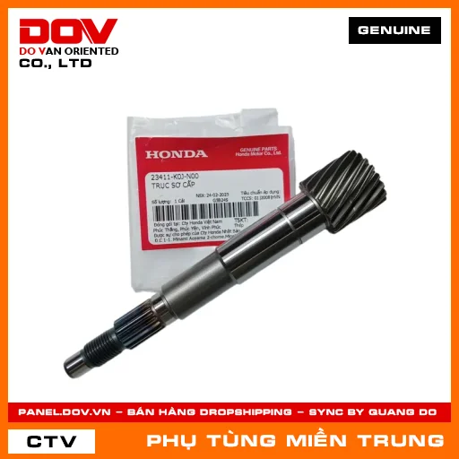 TRỤC SƠ CẤP HONDA CHÍNH HÃNG (MÃ: 23411K0JN00) — 23411K0JN00