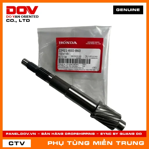 TRỤC SƠ CẤP HONDA CHÍNH HÃNG (MÃ: 23411K60B60) — 23411K60B60
