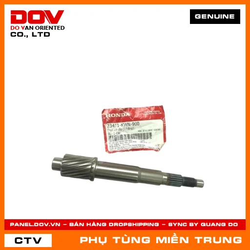TRỤC SƠ CẤP (17RĂNG) HONDA CHÍNH HÃNG (MÃ: 23411KWN900) — 23411KWN900