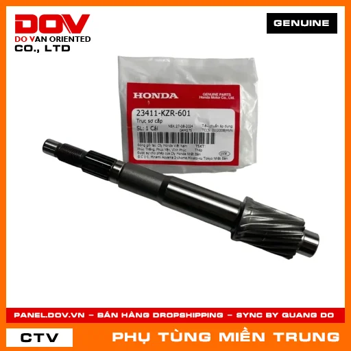 TRỤC SƠ CẤP HONDA CHÍNH HÃNG (MÃ: 23411KZR601) — 23411KZR601