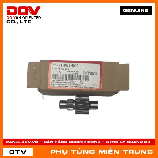 TRỤC SỐ THỨ CẤP HONDA CHÍNH HÃNG (MÃ: 23421K81N00) — 23421K81N00