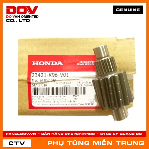 TRỤC SỐ THỨ CẤP HONDA CHÍNH HÃNG (MÃ: 23421K96V01) — 23421K96V01