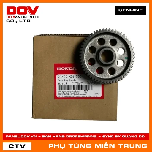 BÁNH RĂNG THỨ CẤP HONDA CHÍNH HÃNG (MÃ: 23422K01900) — 23422K01900