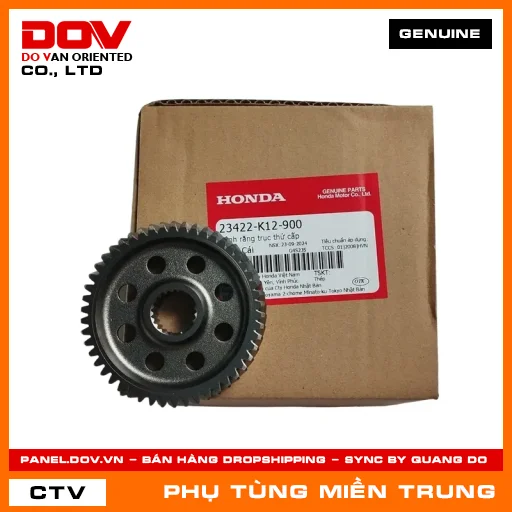 BÁNH RĂNG TRỤC THỨ CẤP HONDA CHÍNH HÃNG (MÃ: 23422K12900) — 23422K12900