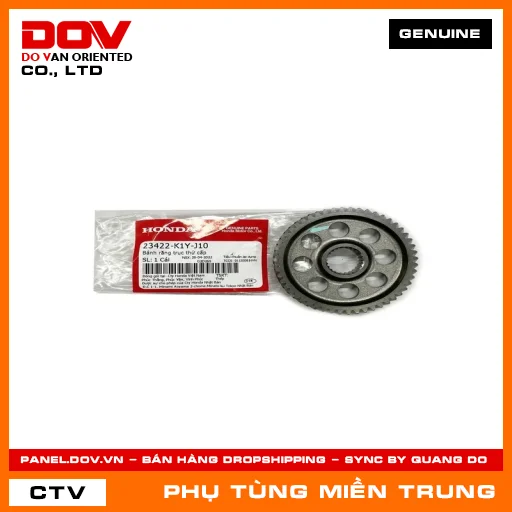BÁNH RĂNG TRỤC THỨ CẤP HONDA CHÍNH HÃNG (MÃ: 23422K1YJ10) — 23422K1YJ10