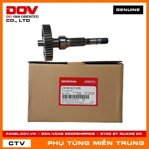 TRỤC GIẢM TỐC HONDA CHÍNH HÃNG (MÃ: 23430K27V00) — 23430K27V00