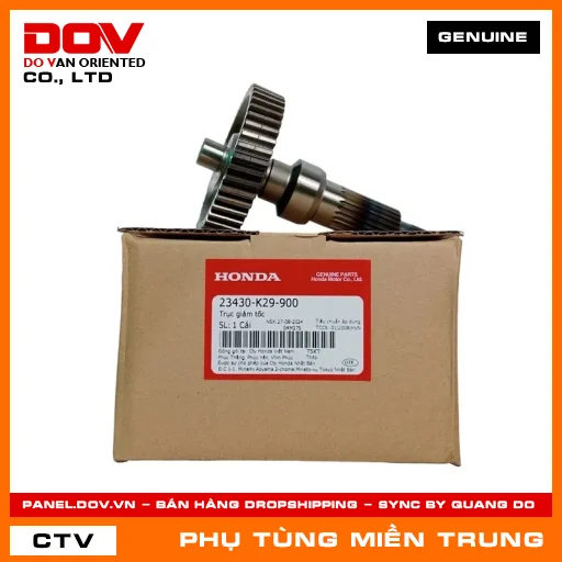 TRỤC GIẢM TỐC HONDA CHÍNH HÃNG (MÃ: 23430K29900) — 23430K29900