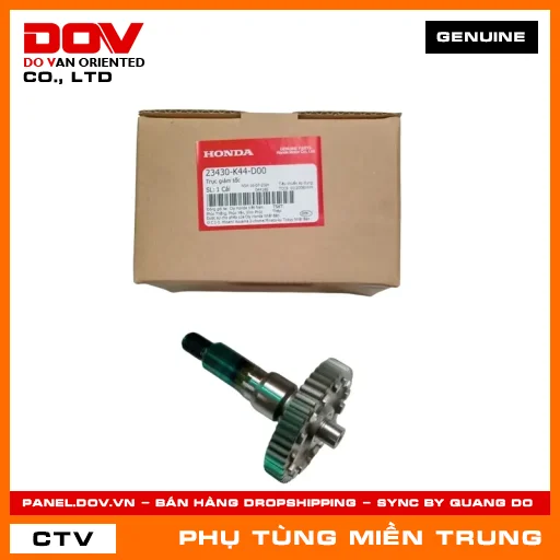 TRỤC GIẢM TỐC HONDA CHÍNH HÃNG (MÃ: 23430K44D00) — 23430K44D00