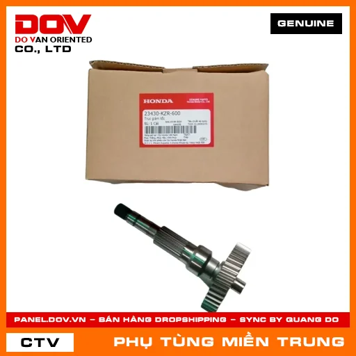 TRỤC GIẢM TỐC HONDA CHÍNH HÃNG (MÃ: 23430KZR600) — 23430KZR600