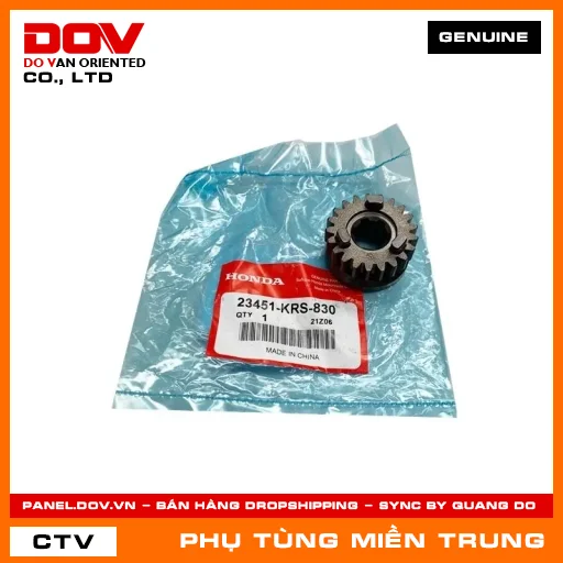 BÁNH RĂNG SỐ 3 SƠ CẤP (21RĂNG) HONDA CHÍNH HÃNG (MÃ: 23451KRS830) — 23451KRS830