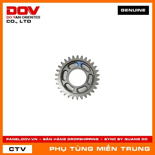 BÁNH RĂNG SỐ 3 TRỤC THỨ CẤP (30 RĂNG) HONDA CHÍNH HÃNG (MÃ: 23461K56N00) — 23461K56N00