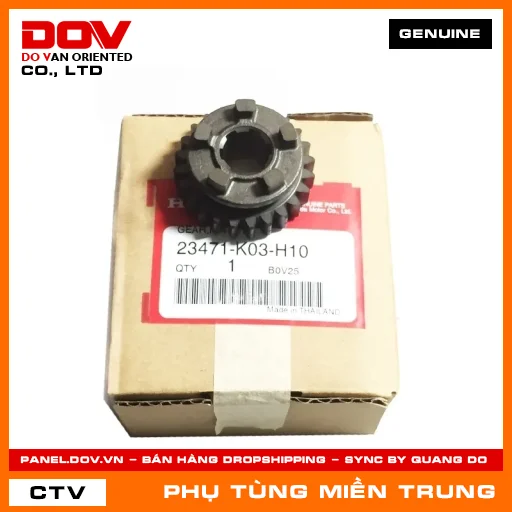 TRỤC GIẢM TỐC HONDA CHÍNH HÃNG (MÃ: 23471K03H10) — 23471K03H10