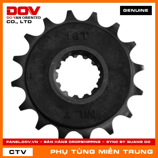 NHÔNG TẢI (15 RĂNG) HONDA CHÍNH HÃNG (MÃ: 23801K26900) — 23801K26900