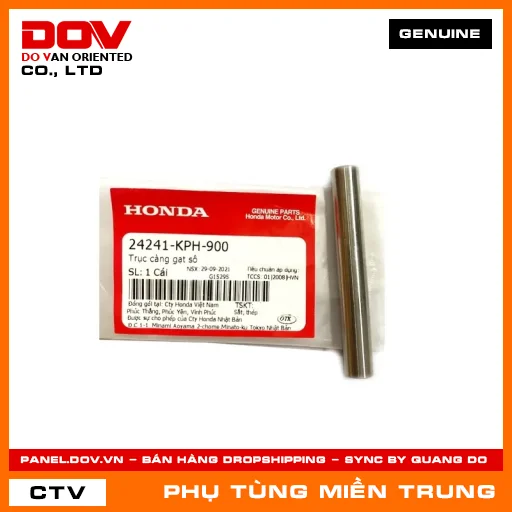 TRỤC CÀNG GẠT SÔ HONDA CHÍNH HÃNG (MÃ: 24241KPH900) — 24241KPH900