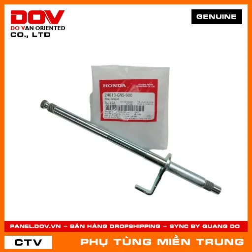 TRỤC SANG SỐ HONDA CHÍNH HÃNG (MÃ: 24610GN5900) — 24610GN5900