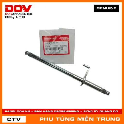 TRỤC SANG SỐ HONDA CHÍNH HÃNG (MÃ: 24610KWW740) — 24610KWW740