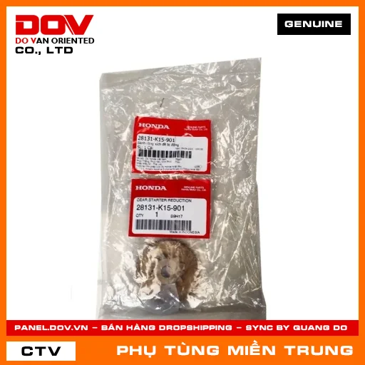BÁNH RĂNG XÍCH ĐỀ BỊ ĐỘNG HONDA CHÍNH HÃNG (MÃ: 28131K15901) — 28131K15901