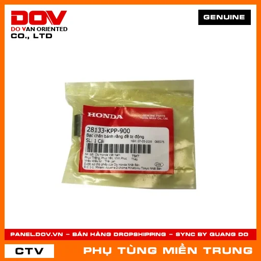 BẠC CHĂN BÁNH RĂNG ĐỀ BỊ ĐỘNG HONDA CHÍNH HÃNG (MÃ: 28133KPP900) — 28133KPP900