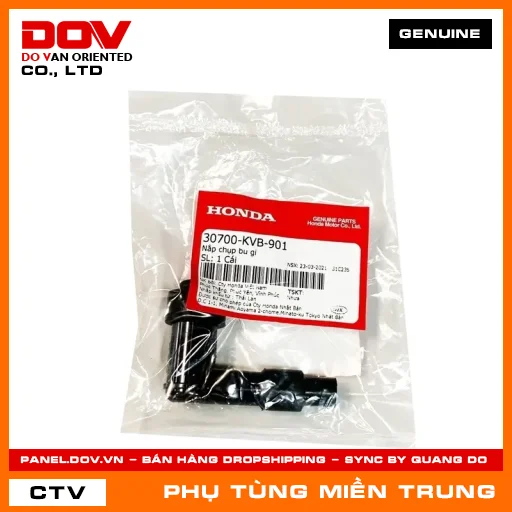 NẮP CHỤP BU GI HONDA CHÍNH HÃNG (MÃ: 30700KVB901) — 30700KVB901