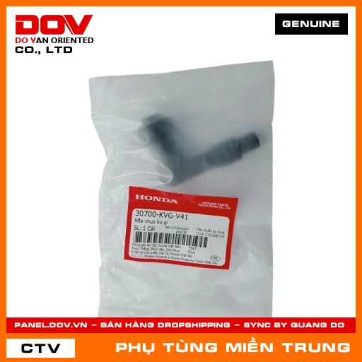 NẮP CHỤP BU GI HONDA CHÍNH HÃNG (MÃ: 30700KVGV41) — 30700KVGV41