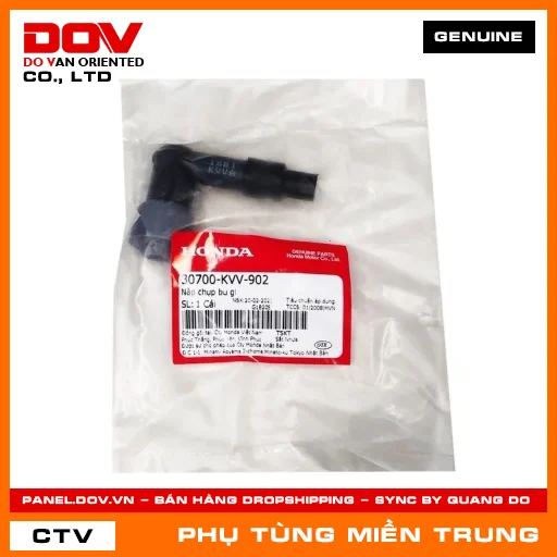 NẮP CHỤP BU GI HONDA CHÍNH HÃNG (MÃ: 30700KVV902) — 30700KVV902