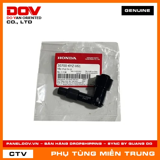 NẮP CHỤP BU GI HONDA CHÍNH HÃNG (MÃ: 30700KYZV61) — 30700KYZV61
