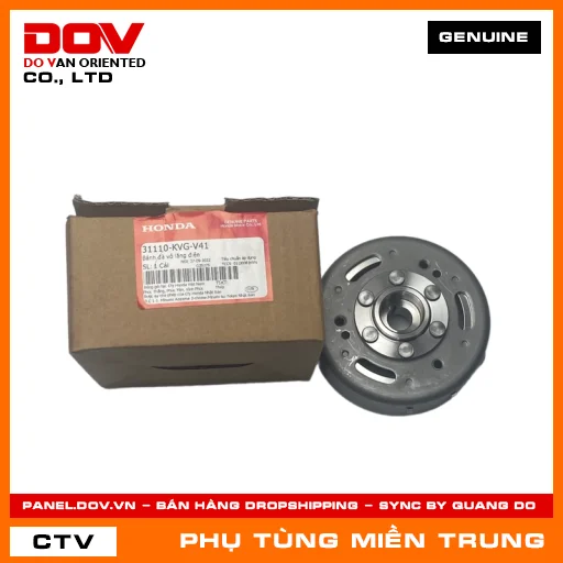 BÁNH ĐÀ VÔ LĂNG ĐIỆN HONDA CHÍNH HÃNG (MÃ: 31110KVGV41) — 31110KVGV41