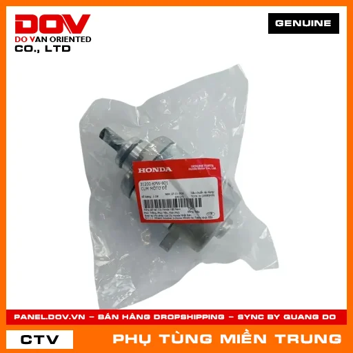 CỤM MÔTƠ ĐỀ HONDA CHÍNH HÃNG (MÃ: 31200KPW901) — 31200KPW901