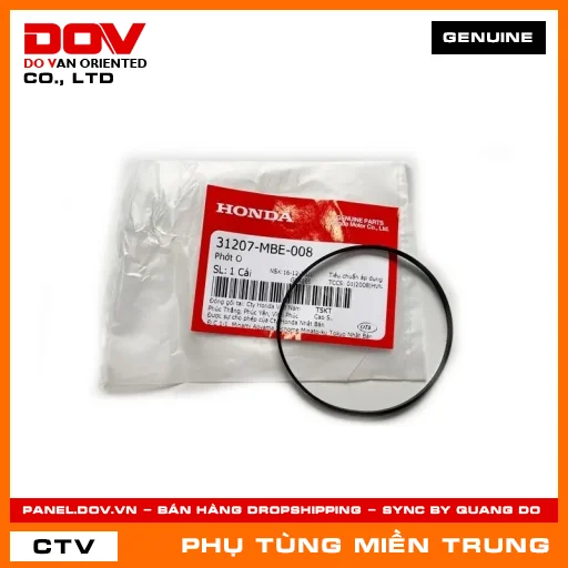PHỚT O HONDA CHÍNH HÃNG (MÃ: 31207MBE008) — 31207MBE008