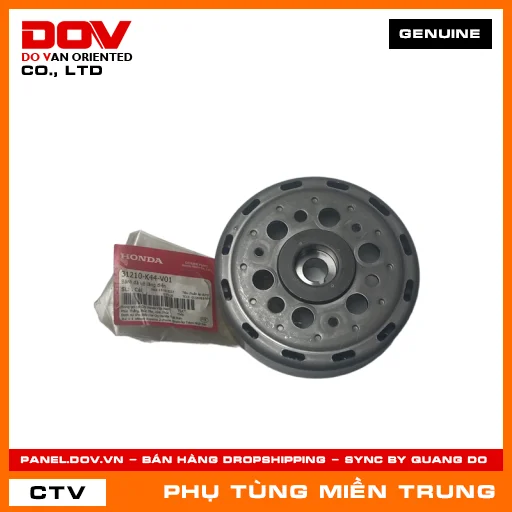 BÁNH ĐÀ VÔ LĂNG ĐIỆN HONDA CHÍNH HÃNG (MÃ: 31210K44V01) — 31210K44V01