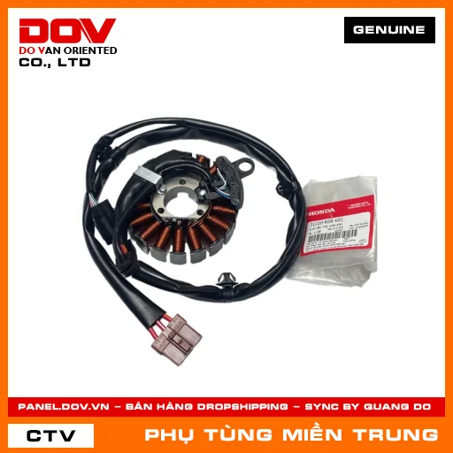 CUỘN DÂY MÁY PHÁT ĐIỆN HONDA CHÍNH HÃNG (MÃ: 31220K0RV01) — 31220K0RV01