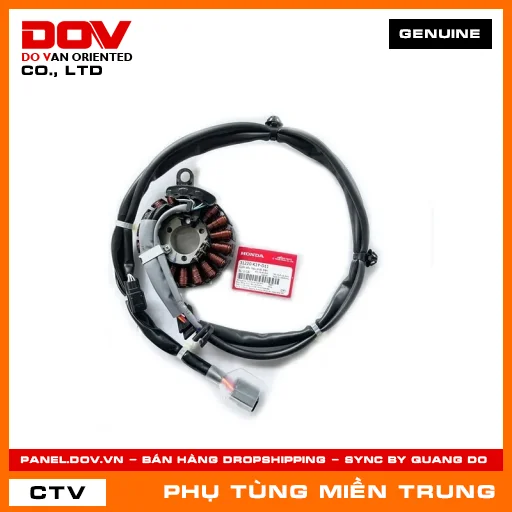 CUỘN DÂY MÁY PHÁT ĐIỆN HONDA CHÍNH HÃNG (MÃ: 31220K1YD11) — 31220K1YD11
