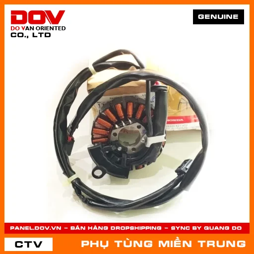 CUỘN DÂY MÁY PHÁT ĐIỆN HONDA CHÍNH HÃNG (MÃ: 31220K27V01) — 31220K27V01