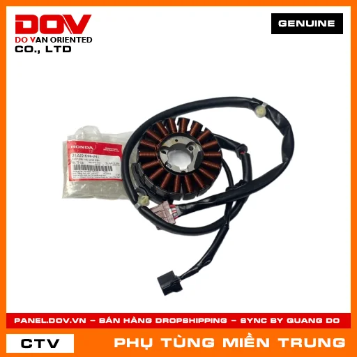 CUỘN DÂY MÁY PHÁT ĐIỆN HONDA CHÍNH HÃNG (MÃ: 31220K44V41) — 31220K44V41