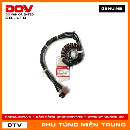 CUỘN DÂY MÁY PHÁT ĐIỆN HONDA CHÍNH HÃNG (MÃ: 31220K77V01) — 31220K77V01