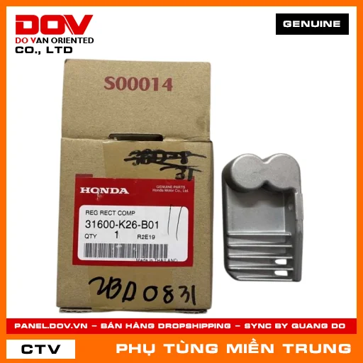 TIẾT CHẾ CHỈNH LƯU HONDA CHÍNH HÃNG (MÃ: 31600K26B01) — 31600K26B01