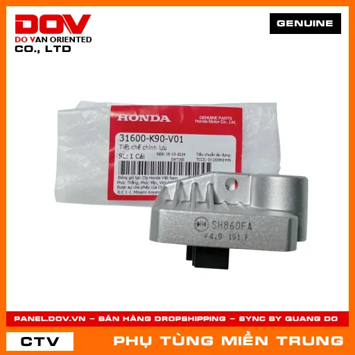 TIẾT CHẾ CHỈNH LƯU HONDA CHÍNH HÃNG (MÃ: 31600K90V01) — 31600K90V01