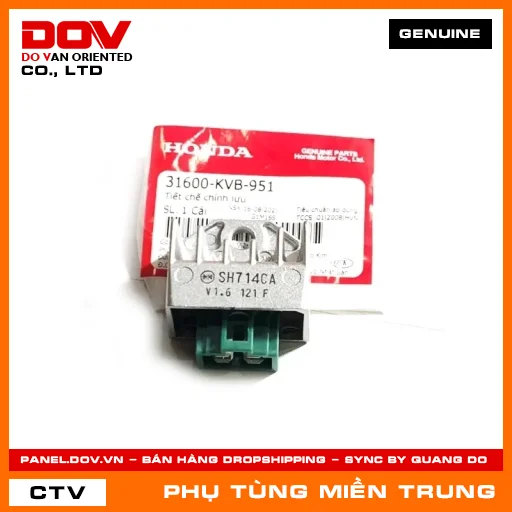 TIẾT CHẾ CHỈNH LƯU HONDA CHÍNH HÃNG (MÃ: 31600KVB951) — 31600KVB951