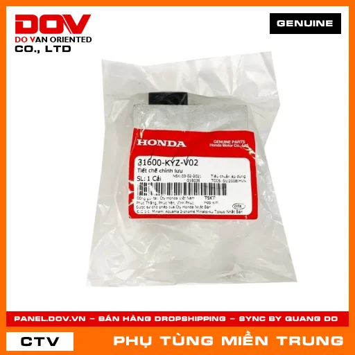 TIẾT CHẾ CHỈNH LƯU HONDA CHÍNH HÃNG (MÃ: 31600KYZV02) — 31600KYZV02