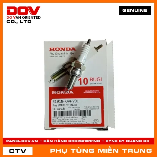BUGI (MR8C-9N)(NGK) HONDA CHÍNH HÃNG (MÃ: 31918K44V01) — 31918K44V01