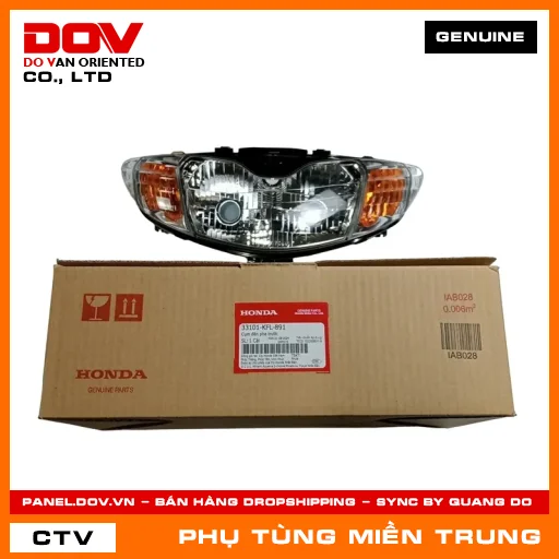 CỤM ĐÈN PHA TRƯỚC HONDA CHÍNH HÃNG (MÃ: 33101KFL891) — 33101KFL891