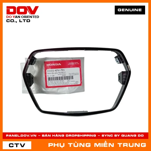 VÀNH ĐÈN PHA *R150CU* HONDA CHÍNH HÃNG (MÃ: 33101KFV791) — 33101KFV791