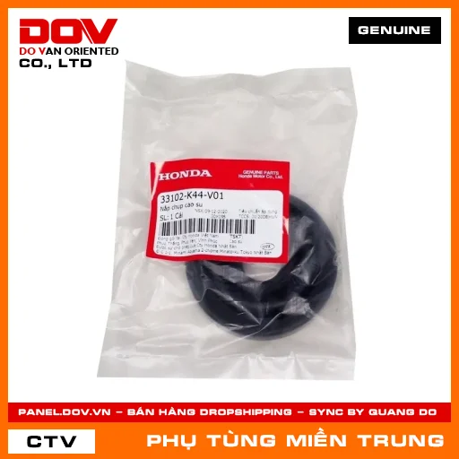NẮP CHỤP CAO SU HONDA CHÍNH HÃNG (MÃ: 33102K44V01) — 33102K44V01