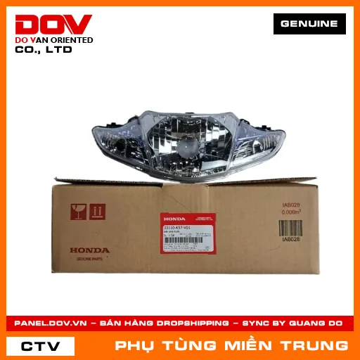 ĐÈN PHA TRƯỚC HONDA CHÍNH HÃNG (MÃ: 33110K57V01) — 33110K57V01