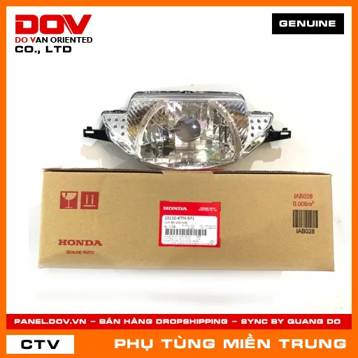 CỤM ĐÈN PHA TRƯỚC HONDA CHÍNH HÃNG (MÃ: 33110KTM971) — 33110KTM971